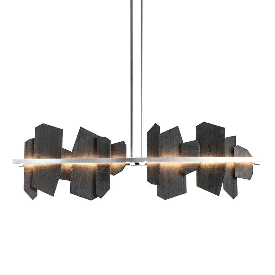 Hubbardton Forge Ardesia 52" Wide LED Linear Chandelier