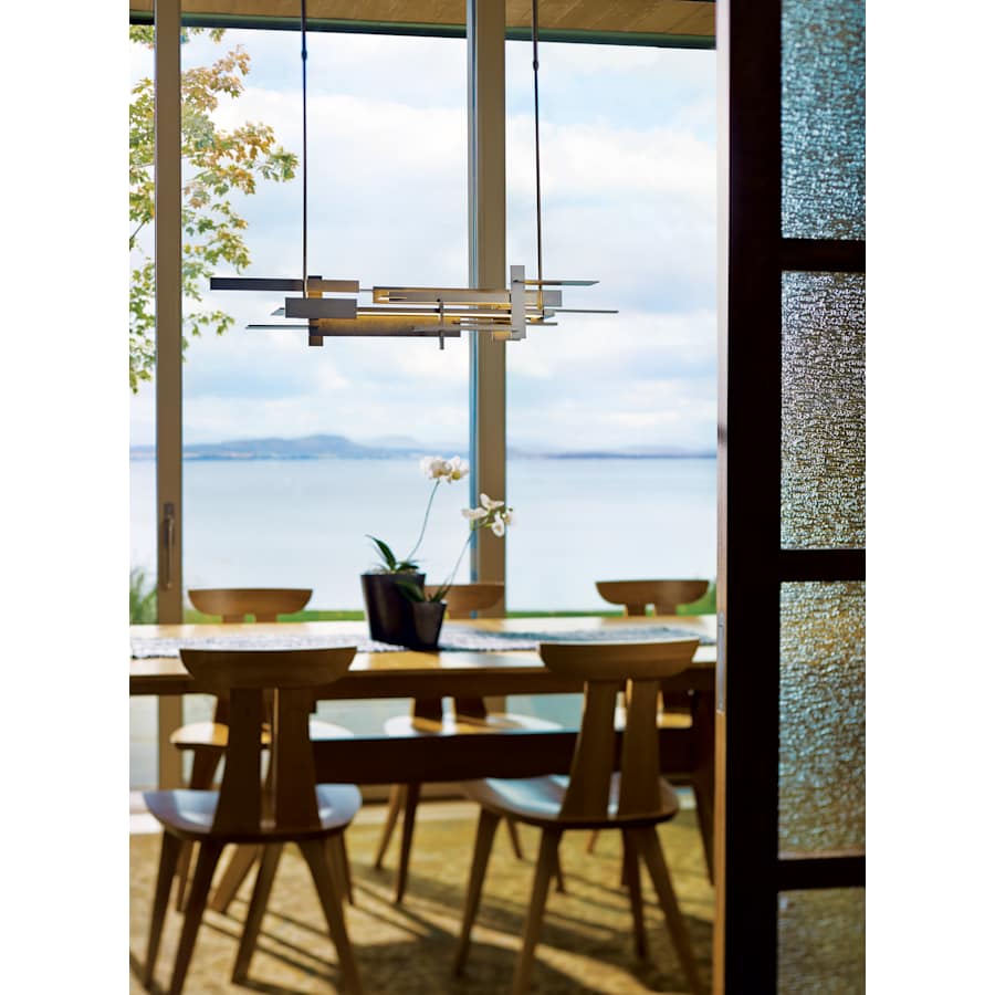 Hubbardton Forge Planar 42" Wide Linear Pendant