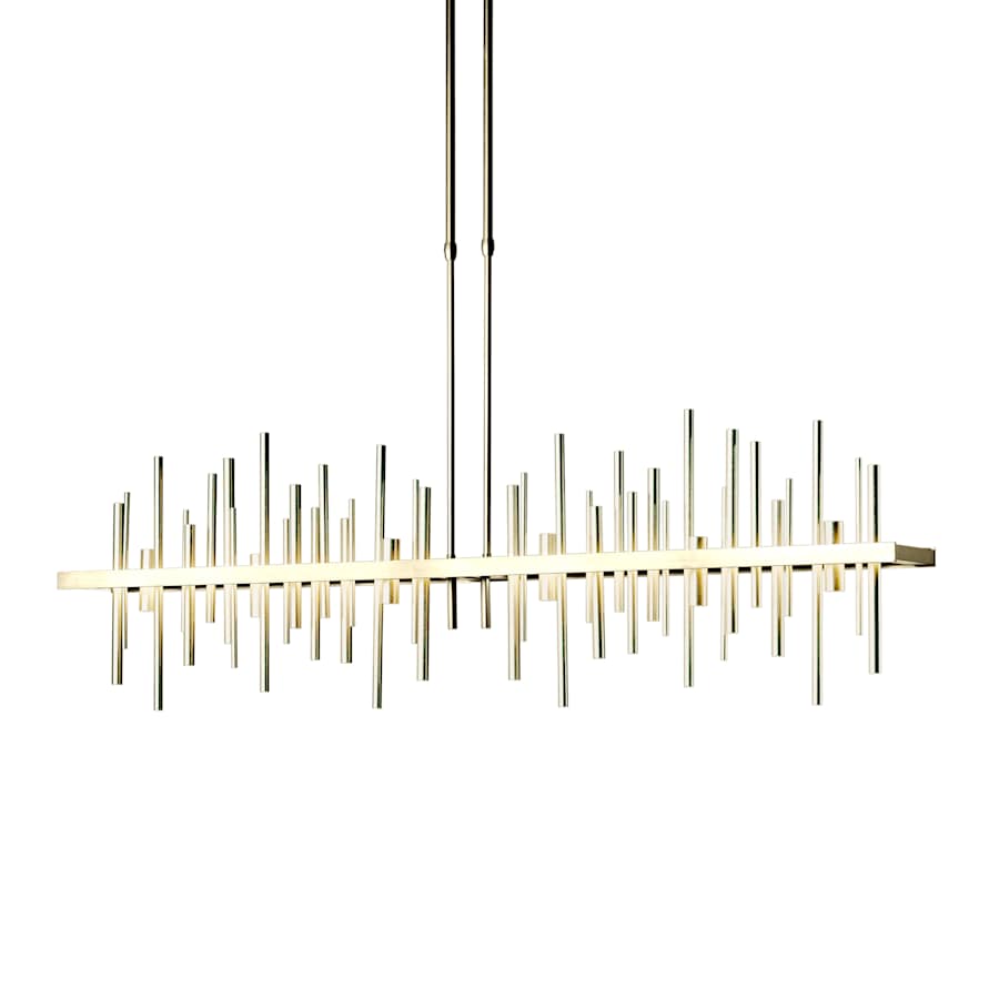 Hubbardton Forge Landscape 52" Wide LED Linear Chandelier
