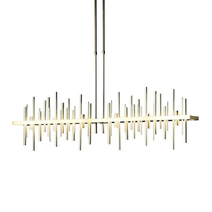 Hubbardton Forge Landscape 52" Wide LED Linear Chandelier