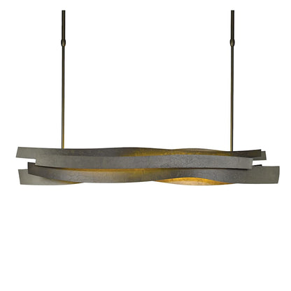 Hubbardton Forge Landscape 37" Wide Linear Pendant