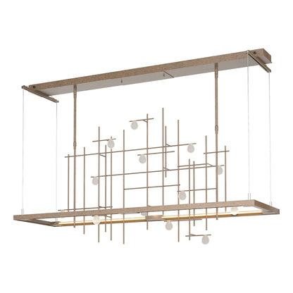 Hubbardton Forge Four Seasons 54" Wide Linear Pendant