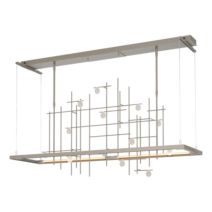 Hubbardton Forge Four Seasons 54" Wide Linear Pendant