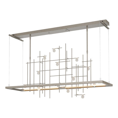 Hubbardton Forge Four Seasons 54" Wide Linear Pendant