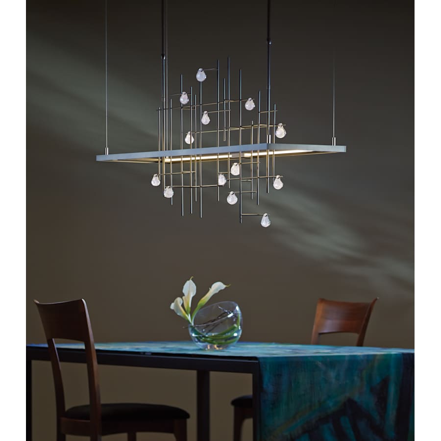 Hubbardton Forge Four Seasons 54" Wide Linear Pendant