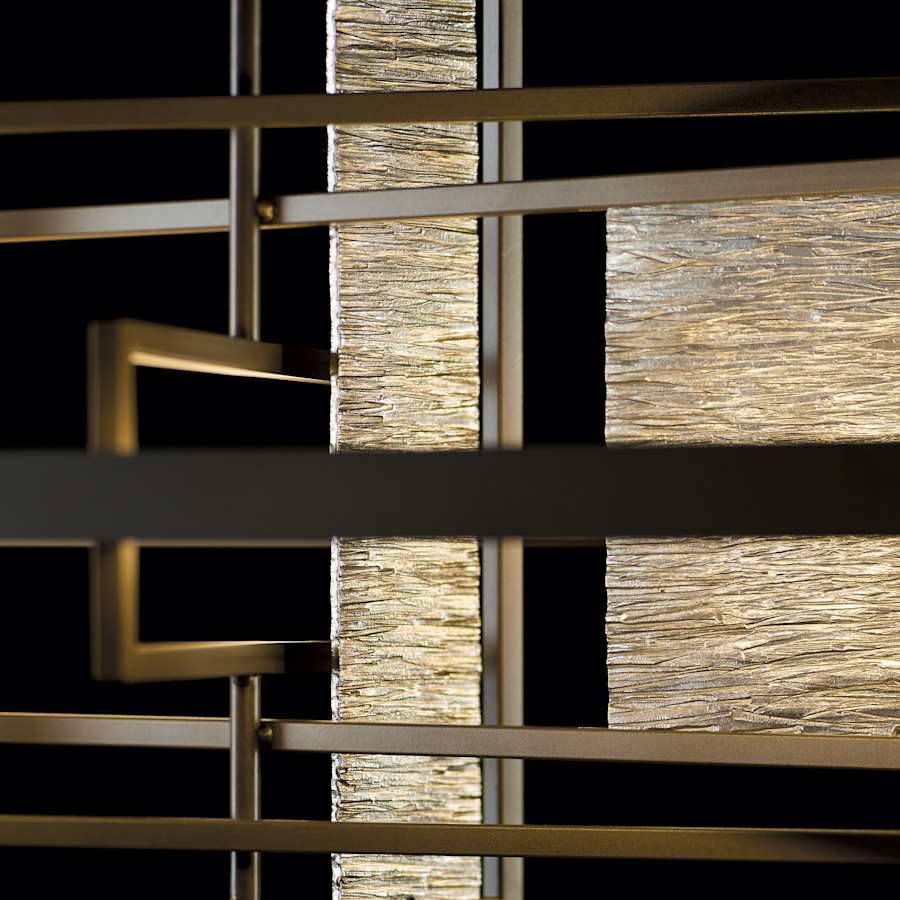 Hubbardton Forge Four Seasons 54" Wide LED Abstract Linear Chandelier
