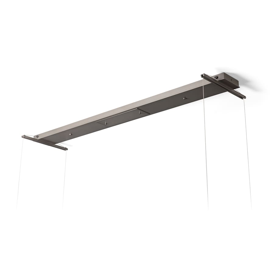 Hubbardton Forge Four Seasons 54" Wide LED Abstract Linear Chandelier
