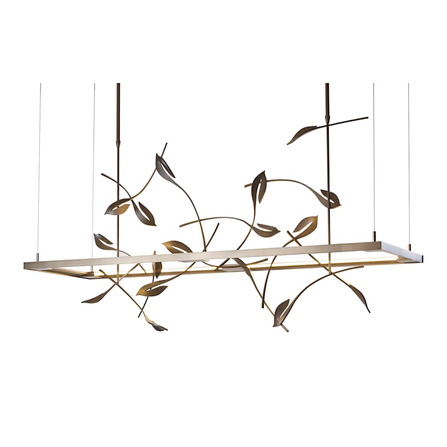 Hubbardton Forge Four Seasons 53" Wide LED Linear Pendant