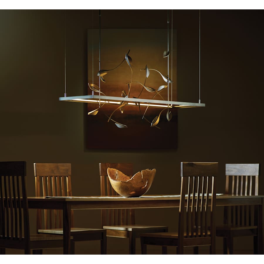 Hubbardton Forge Four Seasons 53" Wide LED Linear Pendant
