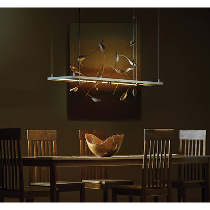Hubbardton Forge Four Seasons 53" Wide LED Linear Pendant