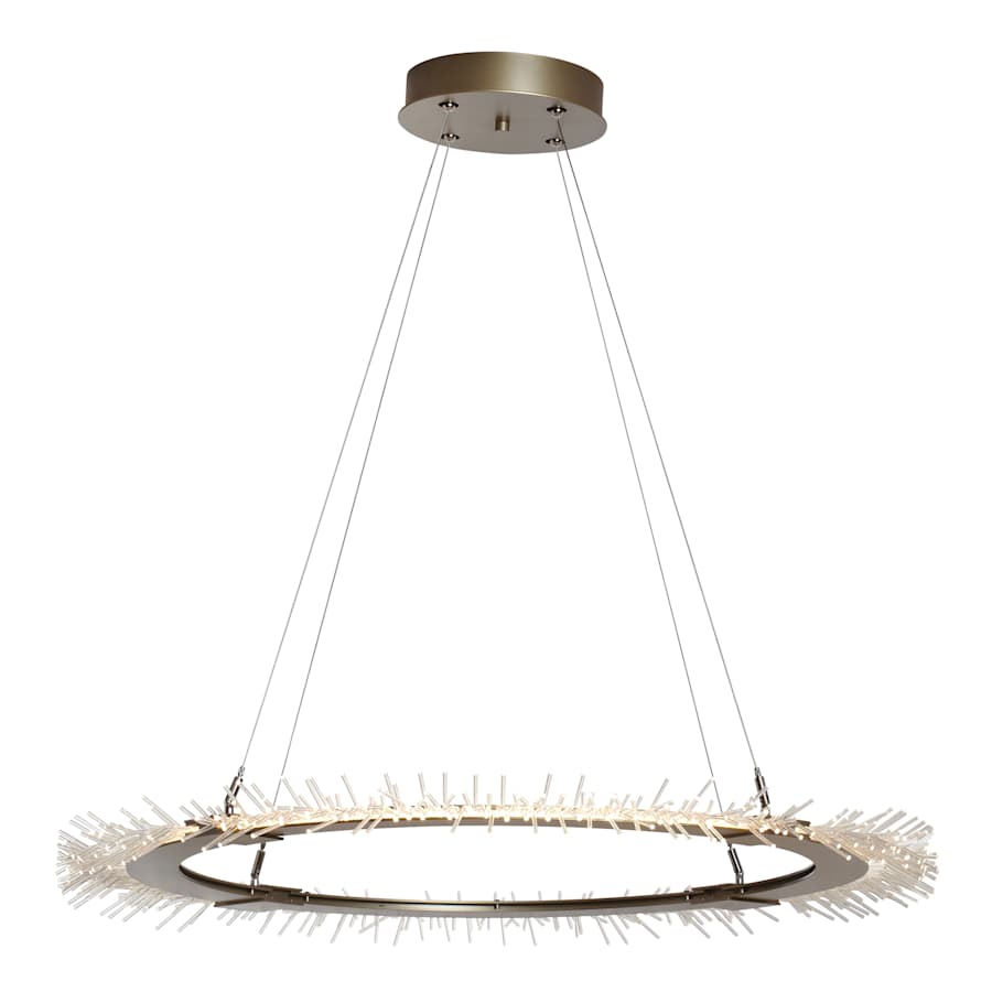 Hubbardton Forge Anemone 37" Wide LED Ring Chandelier