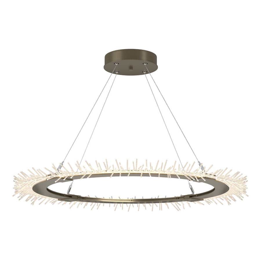 Hubbardton Forge Anemone 37" Wide LED Ring Chandelier