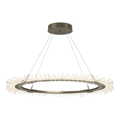 Hubbardton Forge Anemone 37" Wide LED Ring Chandelier