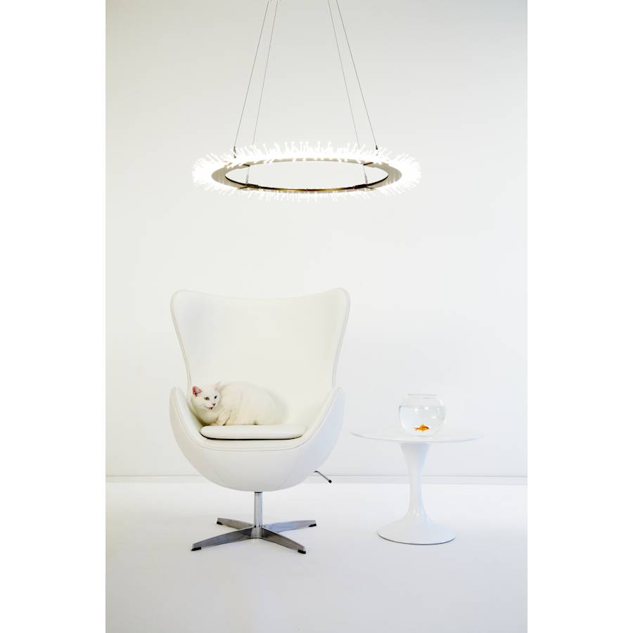 Hubbardton Forge Anemone 37" Wide LED Ring Chandelier