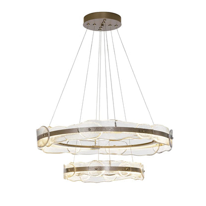 Hubbardton Forge Solstice 37" Wide LED Ring Chandelier