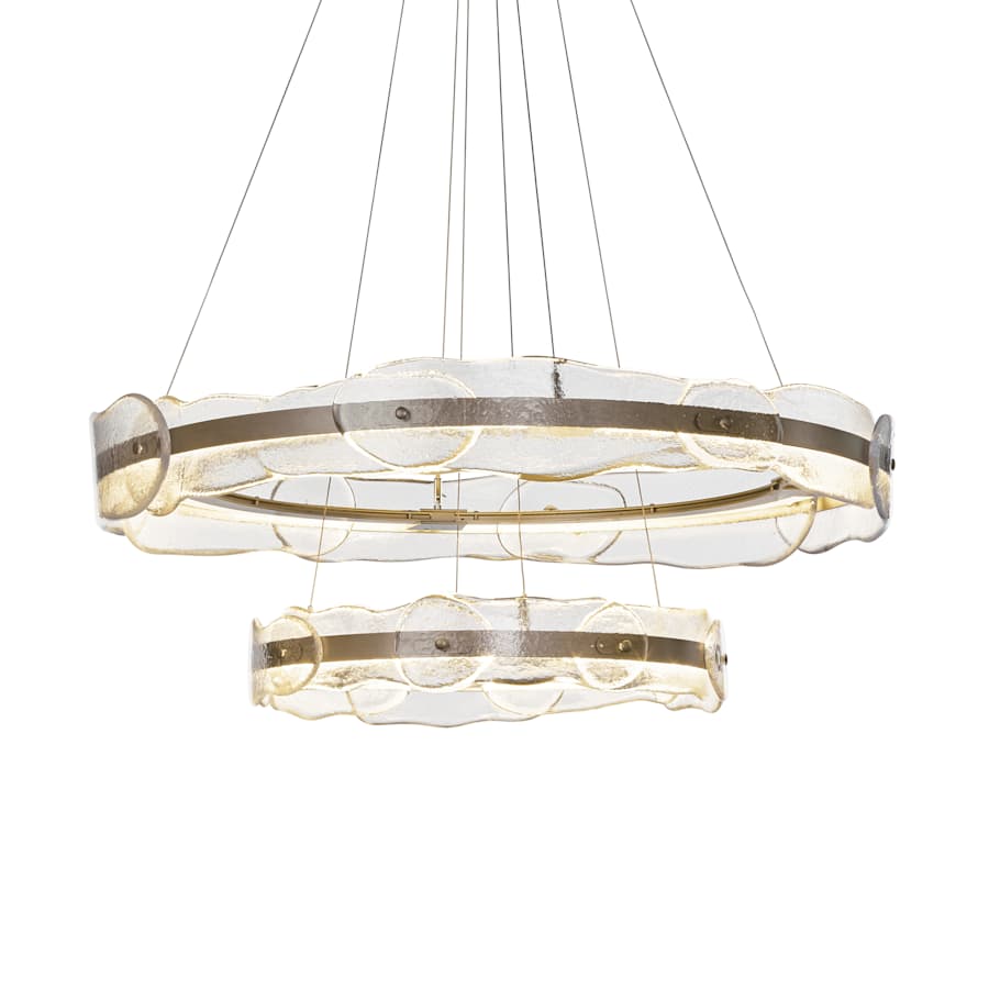 Hubbardton Forge Solstice 37" Wide LED Ring Chandelier