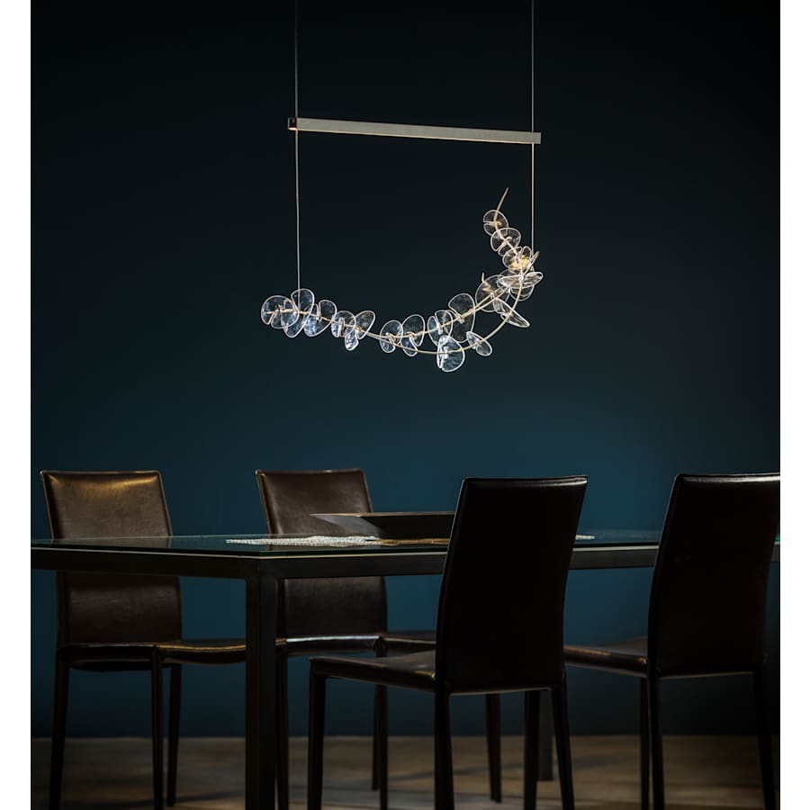 Hubbardton Forge Lily 41" Wide LED Linear Chandelier