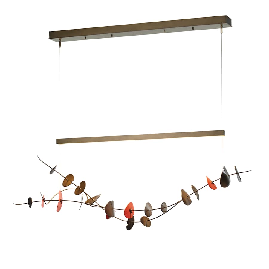 Hubbardton Forge Lily 41" Wide LED Linear Chandelier