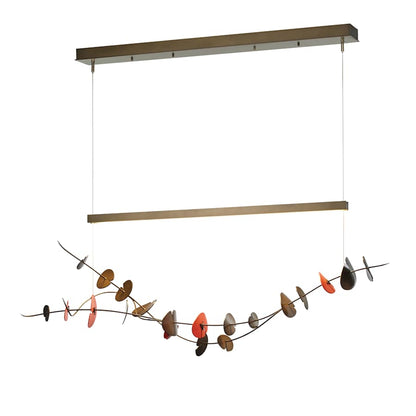 Hubbardton Forge Lily 41" Wide LED Linear Chandelier