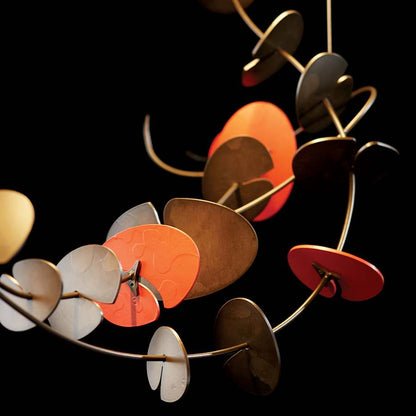 Hubbardton Forge Lily 41" Wide LED Linear Chandelier