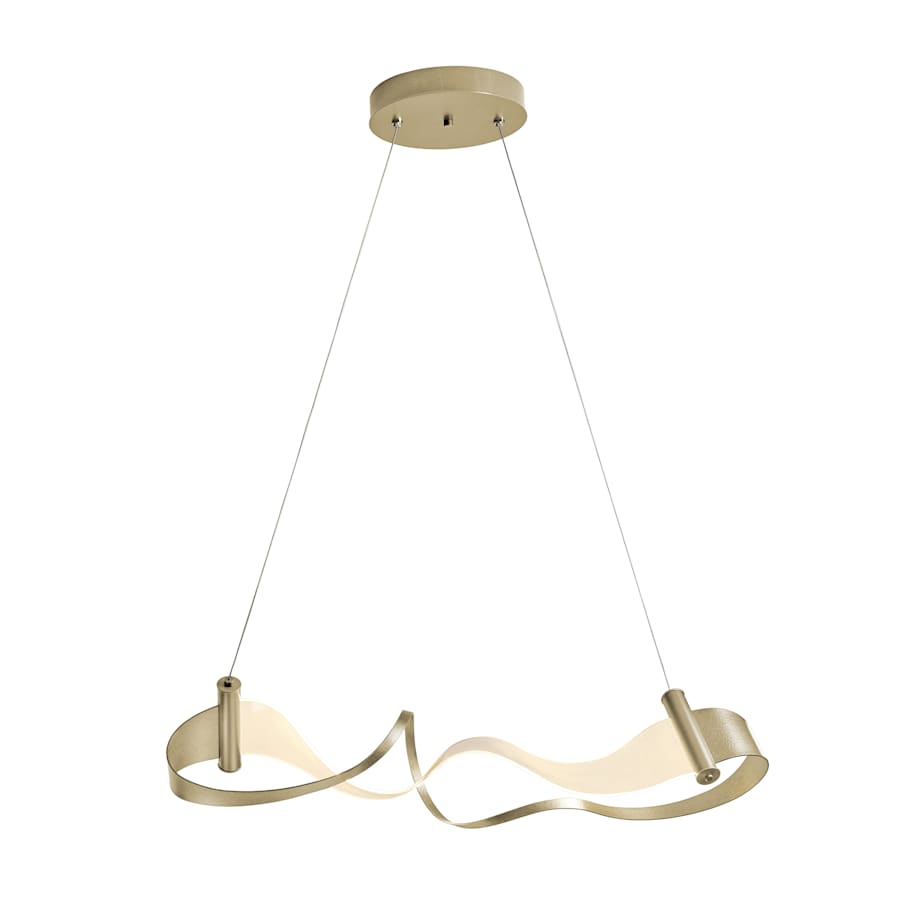 Hubbardton Forge Zephyr 39" Wide LED Abstract Chandelier