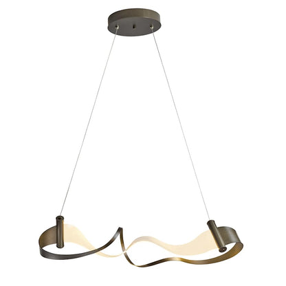 Hubbardton Forge Zephyr 39" Wide LED Abstract Chandelier