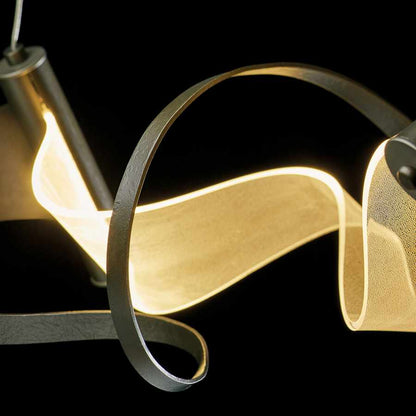 Hubbardton Forge Zephyr 39" Wide LED Abstract Chandelier