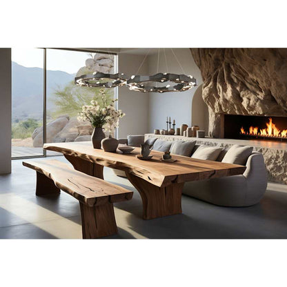 Hubbardton Forge Trove 39" Wide LED Multi Light Pendant