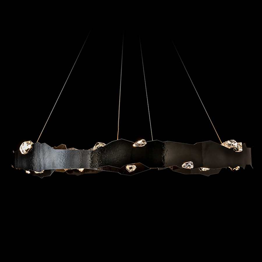 Hubbardton Forge Trove 39" Wide LED Multi Light Pendant