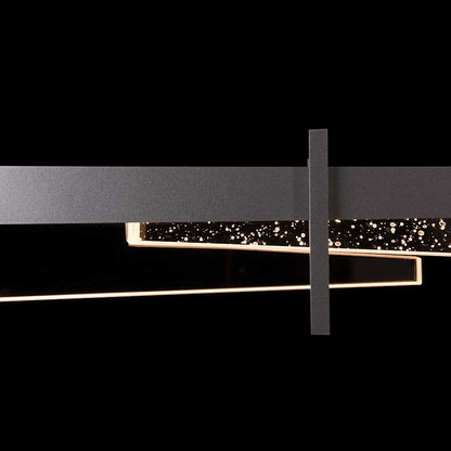 Hubbardton Forge Tenon 48" Wide LED Linear Chandelier