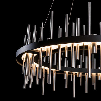 Hubbardton Forge Cityscape 38" Wide LED Ring Chandelier