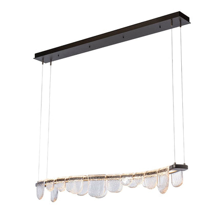 Hubbardton Forge Riverbed 51" Wide Linear Pendant