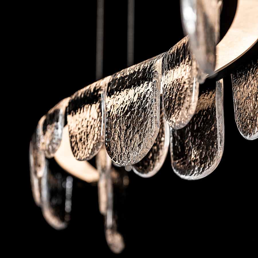 Hubbardton Forge Riverbed 51" Wide Linear Pendant