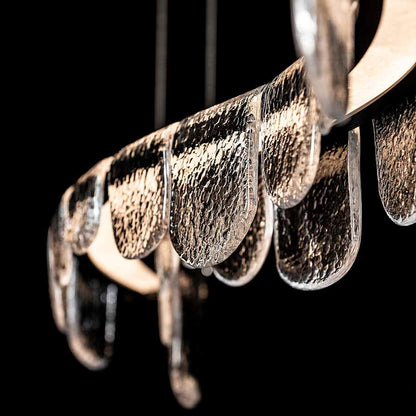 Hubbardton Forge Riverbed 51" Wide Linear Pendant