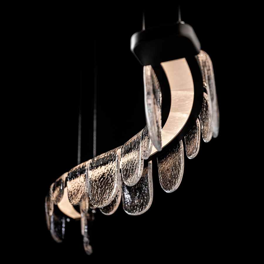 Hubbardton Forge Riverbed 51" Wide Linear Pendant