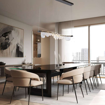 Hubbardton Forge Riverbed 51" Wide Linear Pendant