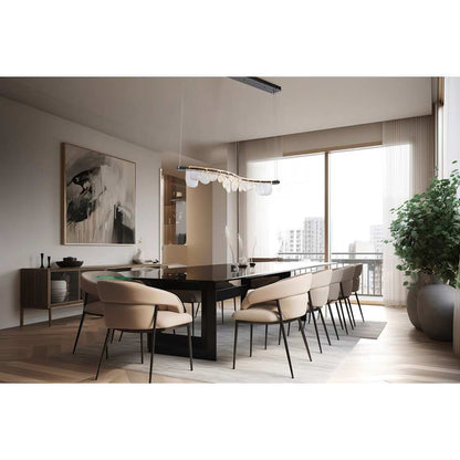 Hubbardton Forge Riverbed 51" Wide Linear Pendant