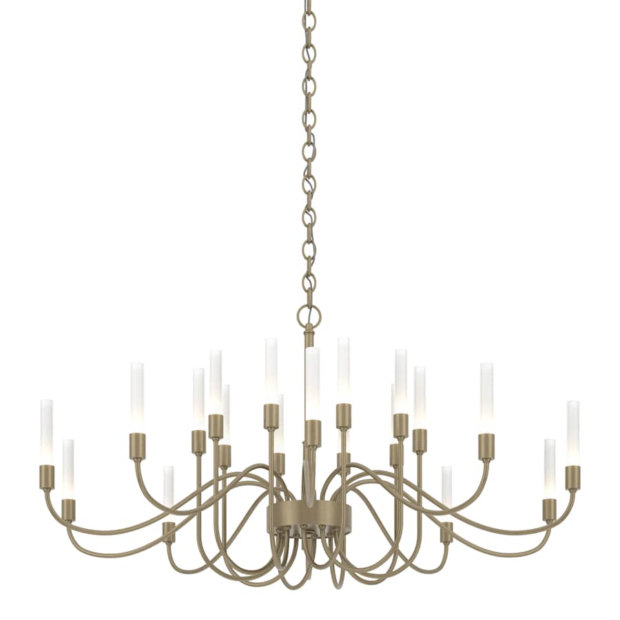 Hubbardton Forge Lisse 20 Light 44" Wide Chandelier