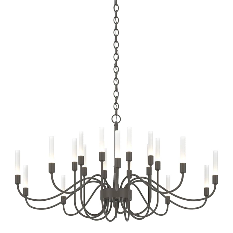 Hubbardton Forge Lisse 20 Light 44" Wide Chandelier