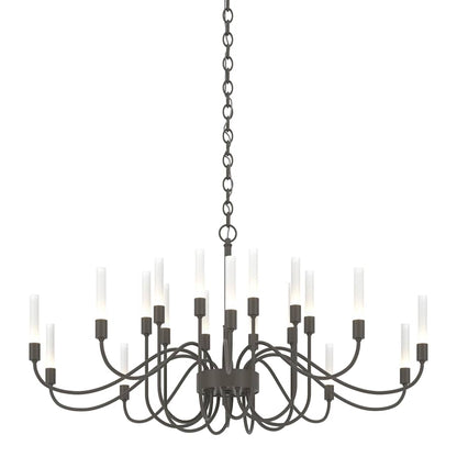 Hubbardton Forge Lisse 20 Light 44" Wide Chandelier