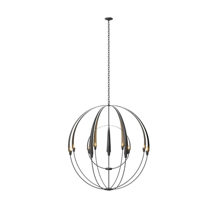 Hubbardton Forge Cirque 12 Light 48" Wide Taper Candle Style Chandelier
