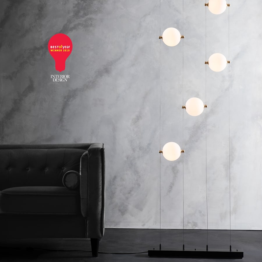 Hubbardton Forge Abacus 28" Wide LED Linear Pendant