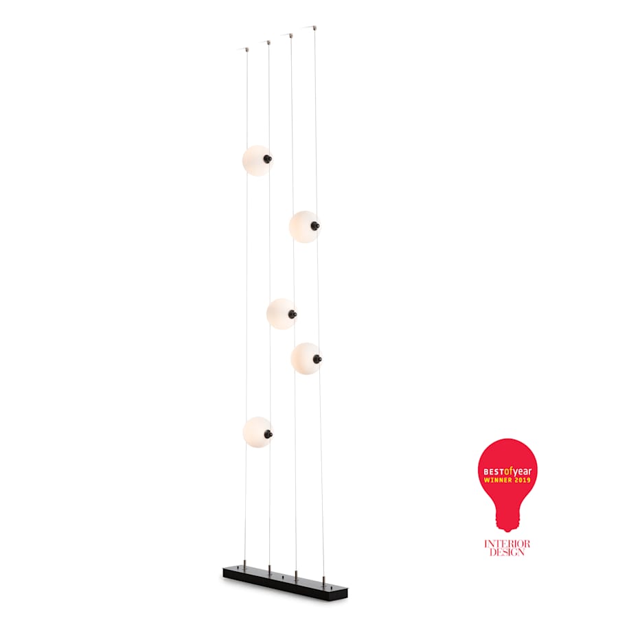 Hubbardton Forge Abacus 28" Wide LED Linear Pendant