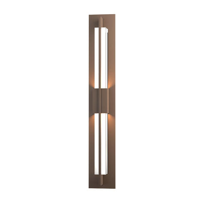 Hubbardton Forge Double Axis 31" Tall LED Outdoor Wall Sconce