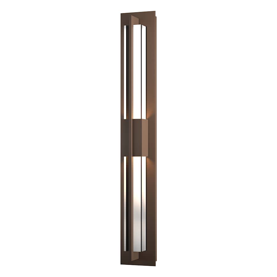 Hubbardton Forge Double Axis 38" Tall LED Outdoor Wall Sconce