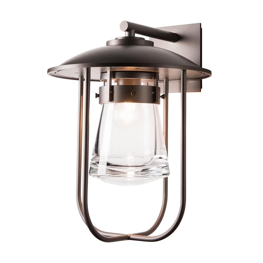 Hubbardton Forge Erlenmeyer 16" Tall Outdoor Wall Sconce