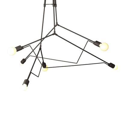 Hubbardton Forge Divergence 6 Light 55" Wide Outdoor Abstract Multi Light Pendant
