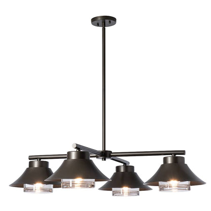 Hubbardton Forge Stowe 4 Light 39" Wide Outdoor Multi Light Pendant