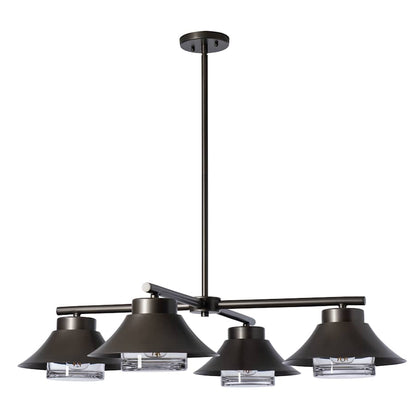 Hubbardton Forge Stowe 4 Light 39" Wide Outdoor Multi Light Pendant