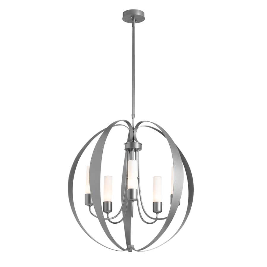 Hubbardton Forge Pomme 5 Light 30" Wide Outdoor Pillar Candle Pendant